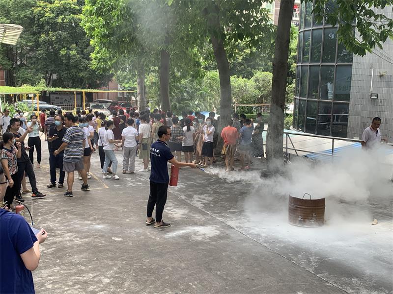 普及安全滅火知識，共建消防防火墻！—江信電子消防安全演練1.jpg